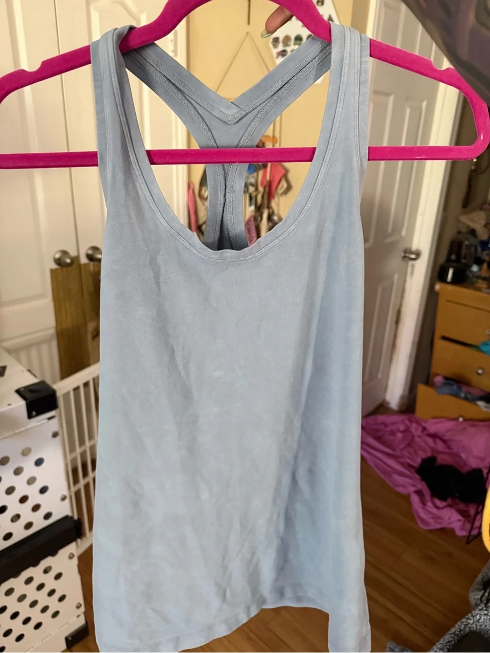 lululemon athletica Light Blue Racerback Tank